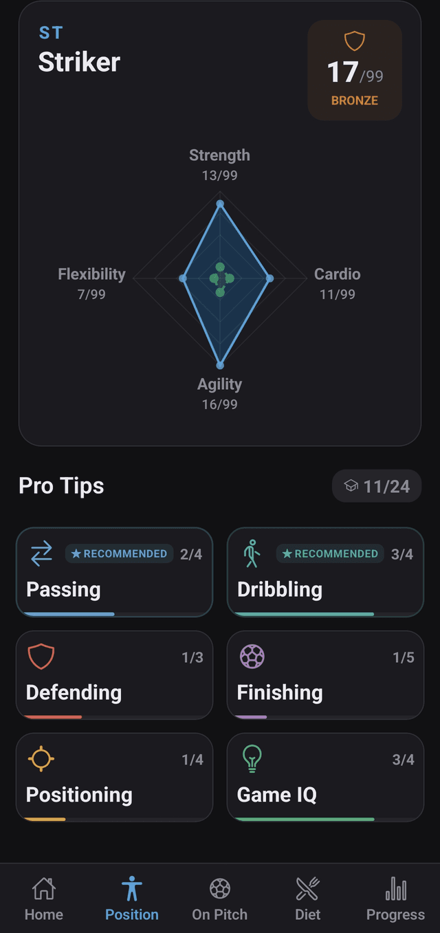 Drillr app screen