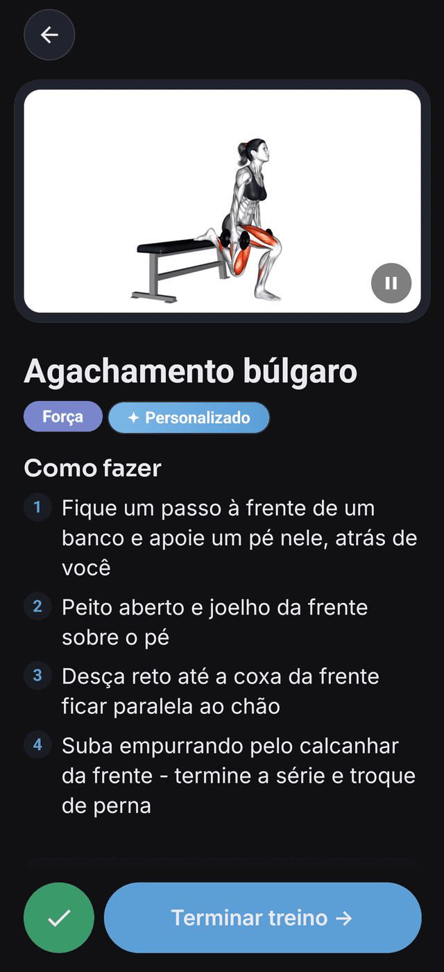 Treine todo dia